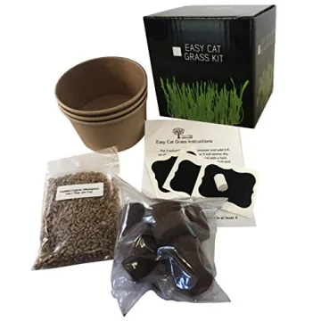 Easy Cat Grass Kit – Grow Fresh Organic Grass for Cats