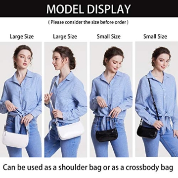 LAPSTING Small Y2K Shoulder Bag for Women - Trendy Mini Crossbody