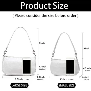 LAPSTING Small Y2K Shoulder Bag for Women - Trendy Mini Crossbody