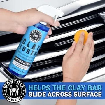 Car Clay Bar Detailing Kit with Lube and Towel