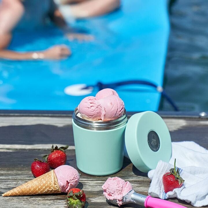 Ice Cream Pint Storage Container - Vacuum Insulated