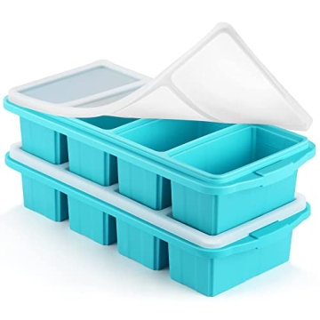 Ztomine Silicone Freezer Tray - Perfect for Meal Prep