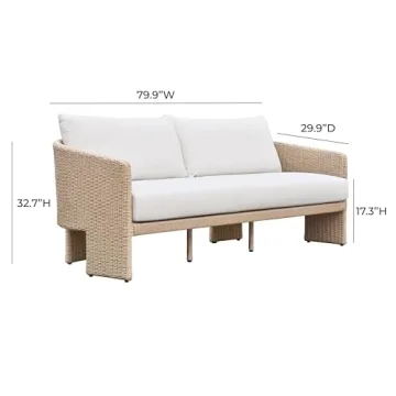 Durable and Stylish Tov Furniture Alexa Outdoor Sofa