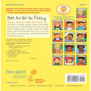 Engaging Toddler Book Feet Are Not for Kicking