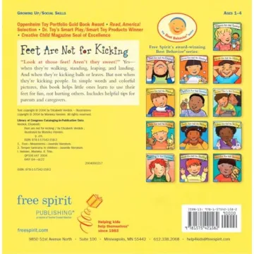 Engaging Toddler Book Feet Are Not for Kicking