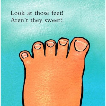 Engaging Toddler Book Feet Are Not for Kicking