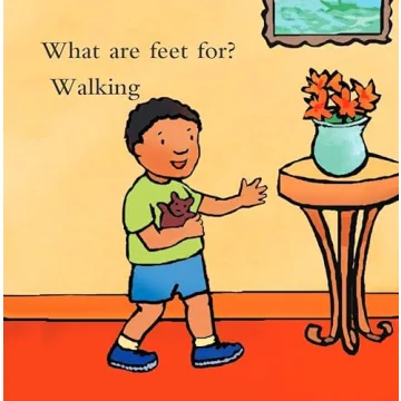 Engaging Toddler Book Feet Are Not for Kicking