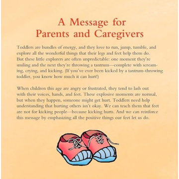 Engaging Toddler Book Feet Are Not for Kicking