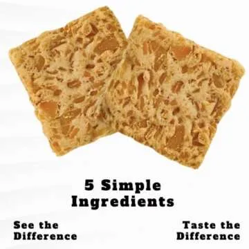 Roasted Coconut Crackers by Wayfz - All-in-One Goodness: Vegan Crackers, Gluten Free Crackers, Dairy Free Crackers, and Non-GMO Coconut Crisps - Simply Delicious Coconut Snacks - 2.65 oz (Pack of 5)