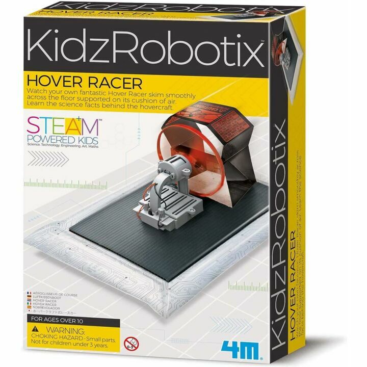 4M Hover Racer STEM Kit - Build Your Own Racing Car