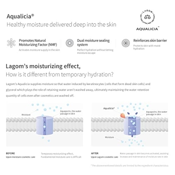 Lagom White Moisture Cream with D-Panthenol & Green Tea