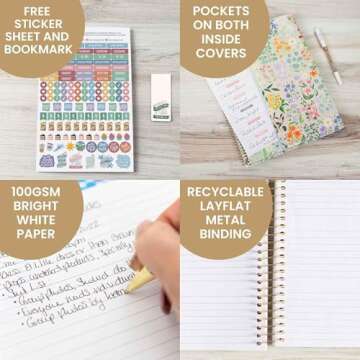 Bloom Daily Planners 2025 Stylish Calendar Day Planner