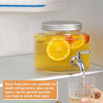 Elegant 2.5L Drink Dispenser for Home Use