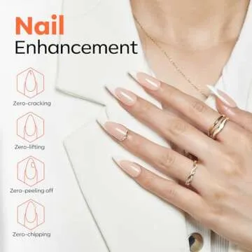 Modelones Hema-Free Gel Nail Set - Long Lasting Manicure
