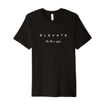 Elevate inspirational design men women Premium T-Shirt