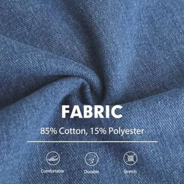 ECUPPER Women Baggy Cargo Jeans Plus Loose Straight Wide Leg Denim Cargo Pants High Waisted Elastic Jean for 90s Streetwear Dark Blue S