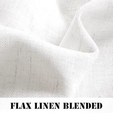 Elegant H.VERSAILTEX Linen Curtains for Light Filtering