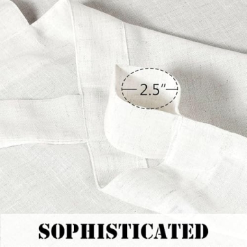 Elegant H.VERSAILTEX Linen Curtains for Light Filtering