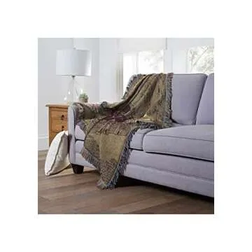 Northwest Woven Tapestry Throw Blanket, 48" x 60", Marauders Map