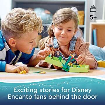 LEGO Disney Encanto Antonio’s Magical Door 43200 Building Kit; A Great Construction Toy for Kids?...