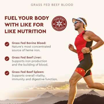 Grass Fed Blood Supplement for Immune & Heart Health