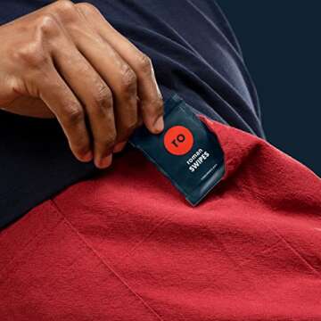 Roman Swipes | Fast-Acting, Convenient, Over-The-Counter Wipes Increase Stamina, Formulated with 4% Benzocaine, Features Discreet Packaging | 12-Pack