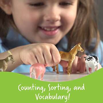 Learning Resources Animal Playsets for Ages 3+, 3-in-1 Fun