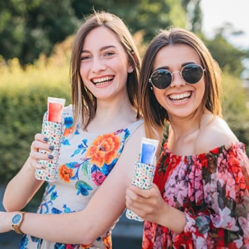 Reusable Neoprene Popsicle Sleeves 10 Pack