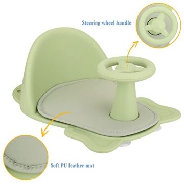 BLANDSTRS Baby Bath Seat - Safe and Comfortable for Bath Time
