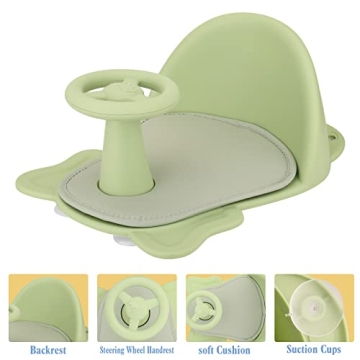 BLANDSTRS Baby Bath Seat - Safe and Comfortable for Bath Time