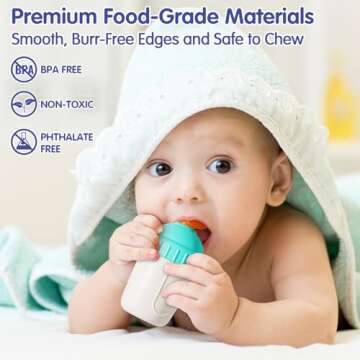 Baby Toys 0-6 Months, 9 PCS Baby Rattle Teething, Infant Baby Toys 6-12 Months, Teethers for Newborn Infant, Boys and Girls Shower Gifts, Early Educational Easter Basket Stuffers