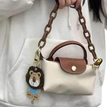 Cute Kawaii Lion Bag Charm Keychain for All Ages