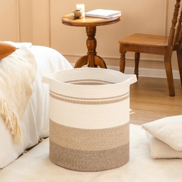 OIAHOMY 80L Decorative Laundry Hamper for Home