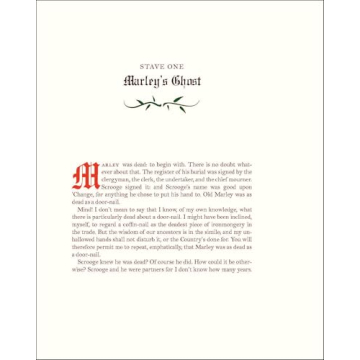 Deluxe Illustrated Christmas Carol for Readers of All Ages