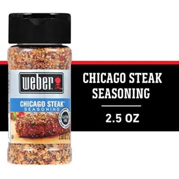Elevate Flavor with Weber Chicago Steak Seasoning, 2.5 oz