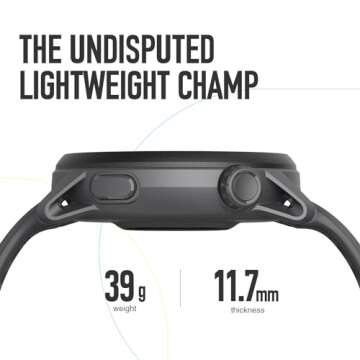 COROS PACE 3 Sport Watch GPS, Lightweight and Comfort, 17 Days Battery Life, Dual-Frequency GPS, Hea...