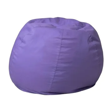 Purple Washable Small Bean Bag Chair for Kids & Teens - Comfort & Style