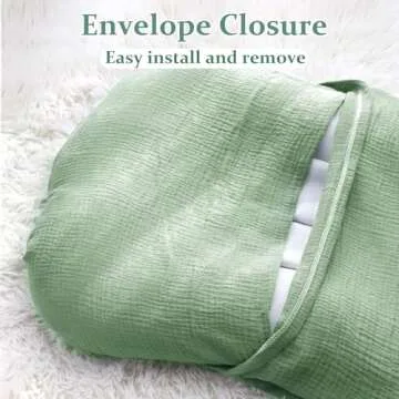 Hooyax Muslin Baby Lounger Cover, 100% Cotton Durable Newborn Lounger Cover, Soft and Breathable Infant Lounger Cover for Boys Girls, Covers Only (Green)