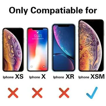 OTOFLY Compatible with iPhone Xs Max Case, Ultra Slim Fit Liquid Silicone Gel Cover