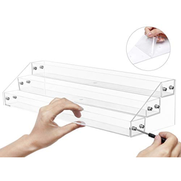 HBlife 3 Tier Clear Nail Polish Organizer for 64 Bottles