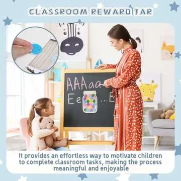 Motivating Kids with 2 Pack Magnetic Reward Jar Set