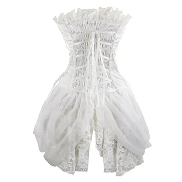 Stylish Gothic Corset Dress for Parties and Cosplay
