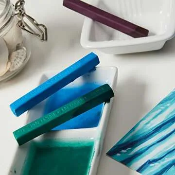 Derwent Inktense Blocks 72 Tin, Set of 72, 8mm Block, Soft Texture, Watersoluble, Ideal for Watercolor, Drawing, Coloring, Crafts and Painting on Paper and Fabric, Professional Quality (2301980)