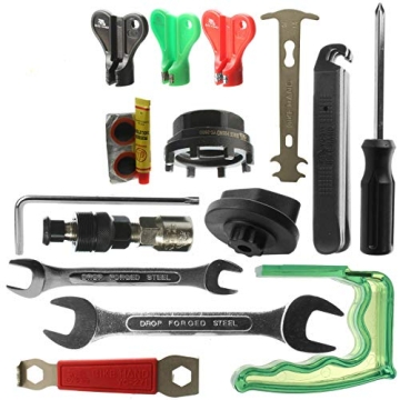 BikeHand 37pcs Bike Repair Tool Kit with Torque Wrench