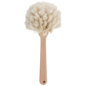 Fox Run Kitchen Brush, Eco-Friendly Natural Horsehair, 10 Inches