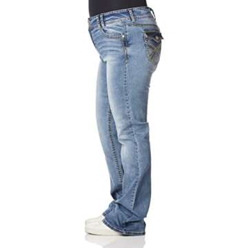 WallFlower Women’s Instastretch Luscious Curvy Bootcut Jeans - Flattering Fit and Ultimate Comfort
