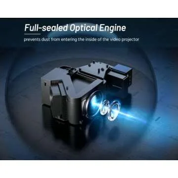 CIBEST 4K Projector with 5G WiFi and Android TV