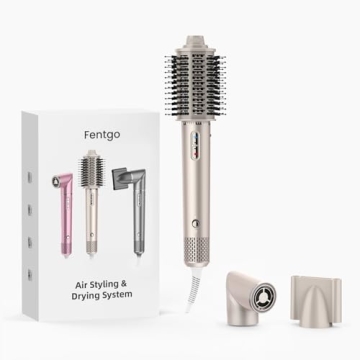 FENTGO 3-in-1 Hair Dryer Brush Fast Drying Styling Tool
