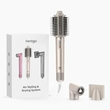 FENTGO 3-in-1 Hair Dryer Brush Fast Drying Styling Tool
