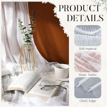 FuWeave 1 Roll Cheese Cloth for Straining 70 Yard 100% Unbleached Cotton Fabric Reusable Cheese Cloth Bulk Cheesecloth Table Runner for Cooking, Wedding Decor, Straining, White(Grade 50)